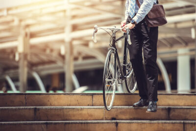 cycling to work